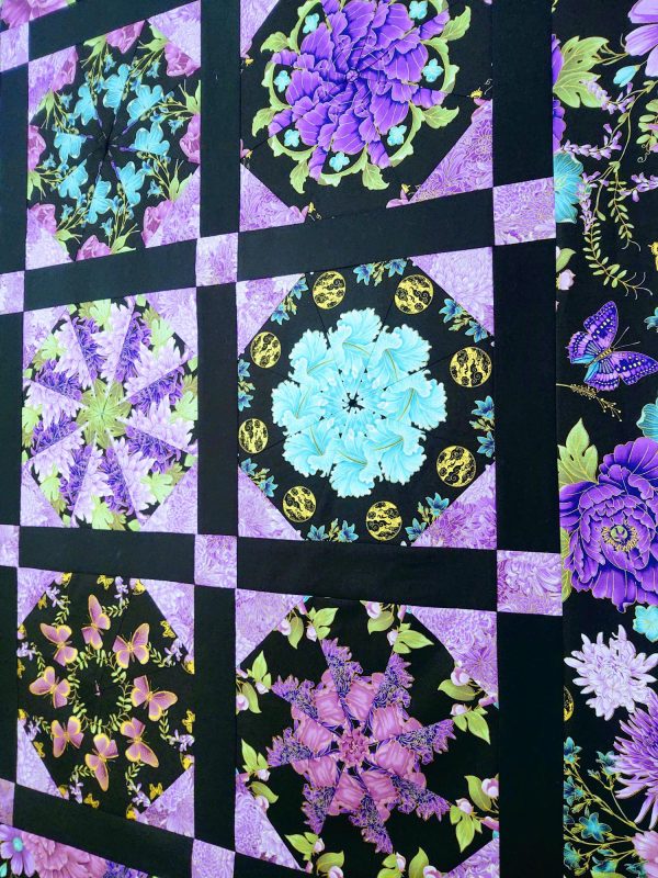 pre cut kaleidoscope quilt kit