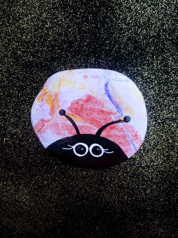 hand painted rock