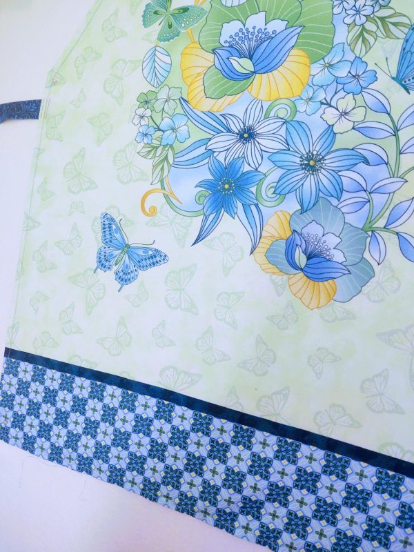 butterfly calypso apron panel