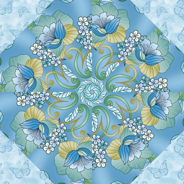 Butterfly Calypso Pre-Cut Kaleidoscope *Bundle* Kit (12-10" Blocks) - Image 3