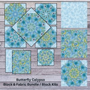 Butterfly Calypso Pre-Cut Kaleidoscope *Bundle* Kit (12-10" Blocks)