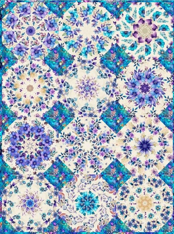 pre cut kaleidoscope quilt kit