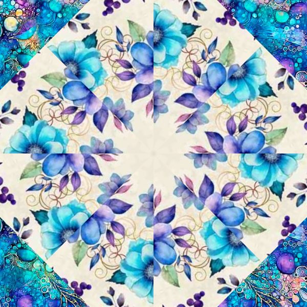 pre cut kaleidoscope quilt kit