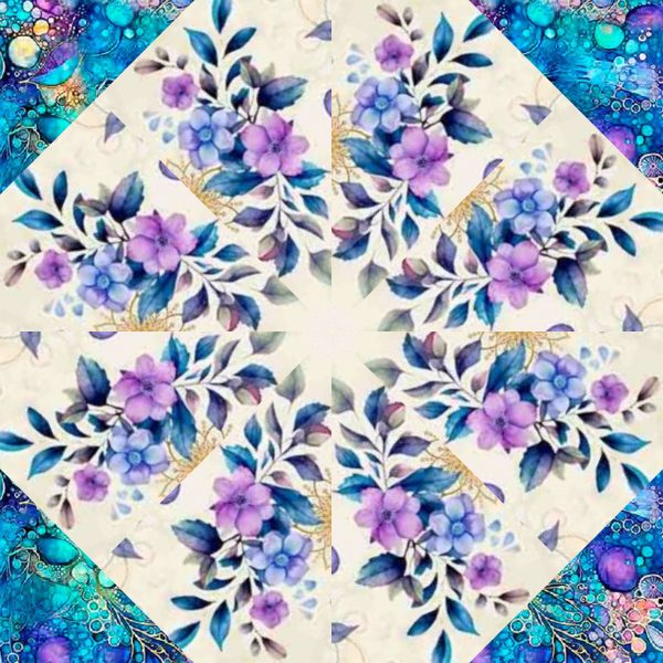 pre cut kaleidoscope quilt kit