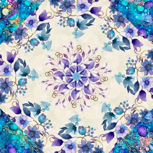 pre cut kaleidoscope quilt kit