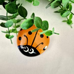 Painted Lady Bug Rocks - Light Orange (FS/F)