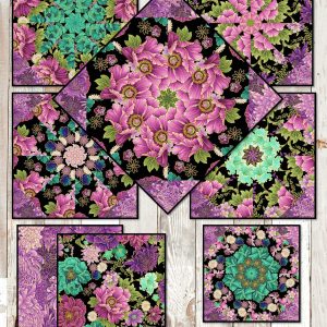 Shizuka Kaleidoscope Quilt Kit
