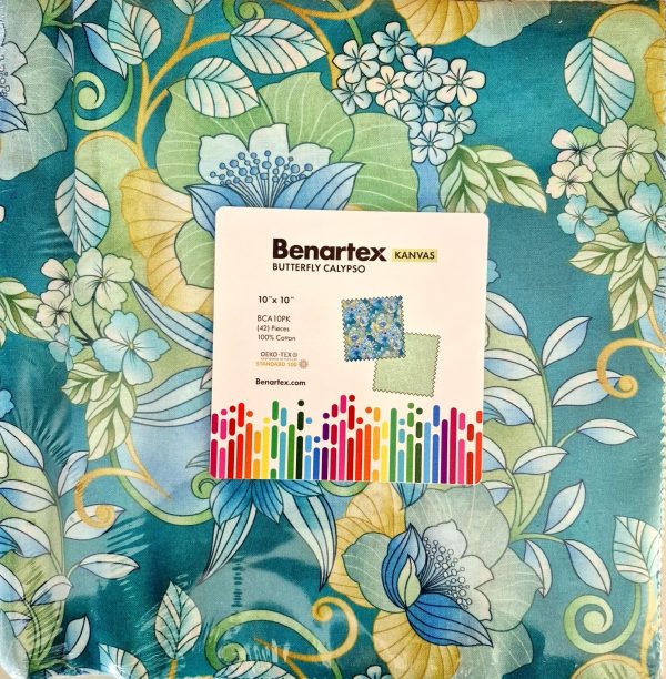 butterfly calypso quilt fabric