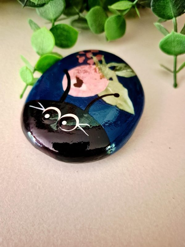 ladybug rocks