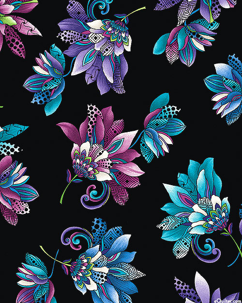 pre cut quilt kit, xanadu fabric