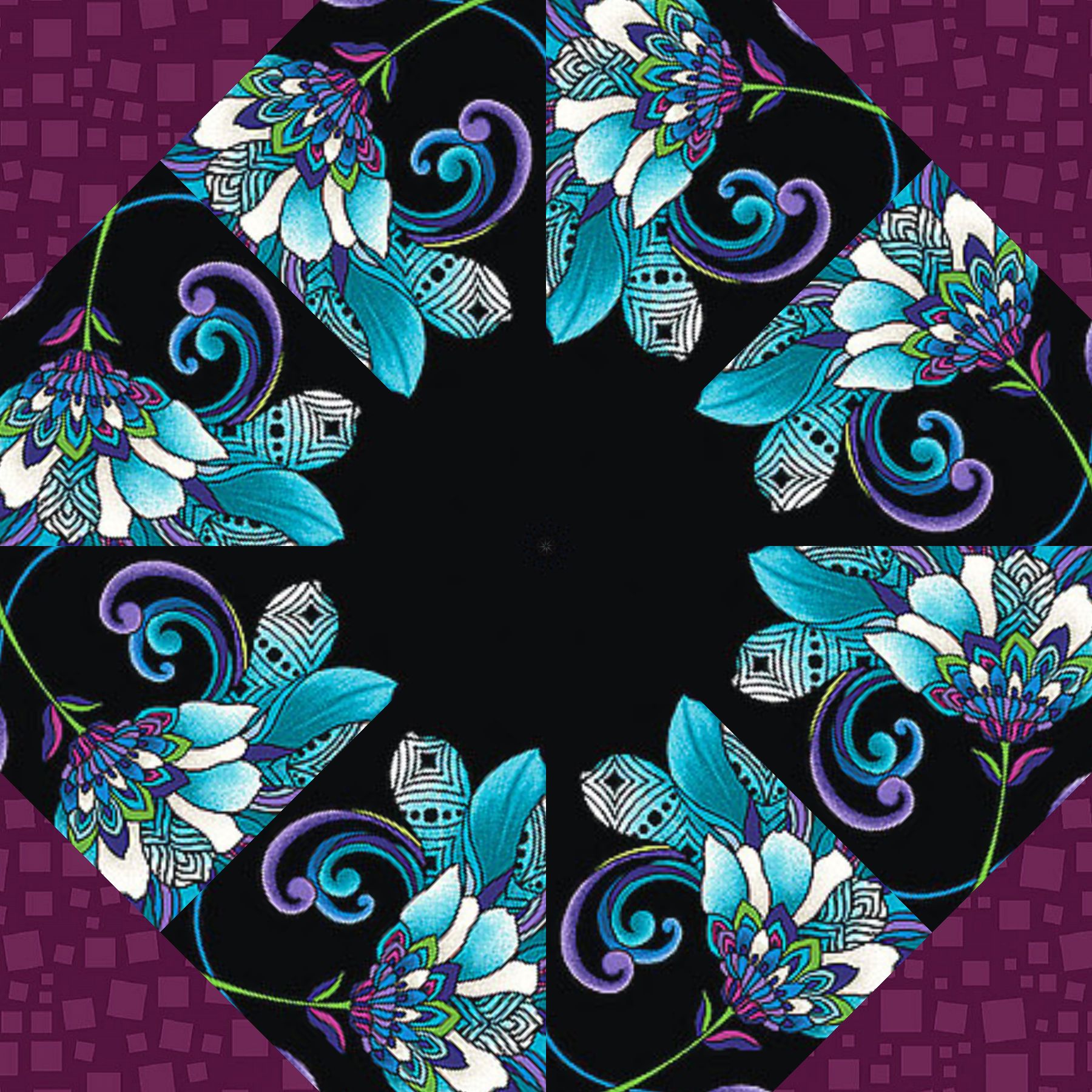 pre cut quilt kit, xanadu fabric