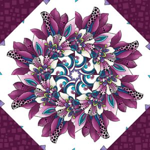 pre cut quilt kit, xanadu fabric