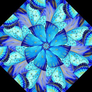 pre cut quilt kit, kaleidoscope quilting