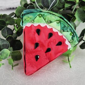 watermelon gift ornament