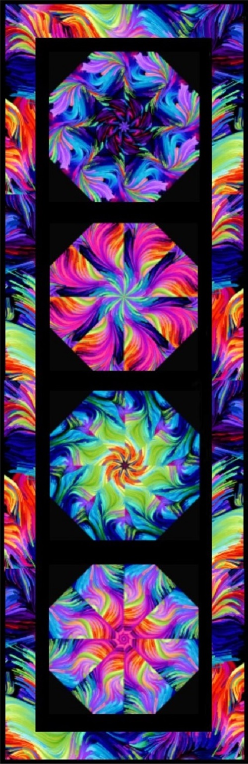 flags table runner 2