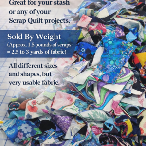 Fabric Scraps by the Pound