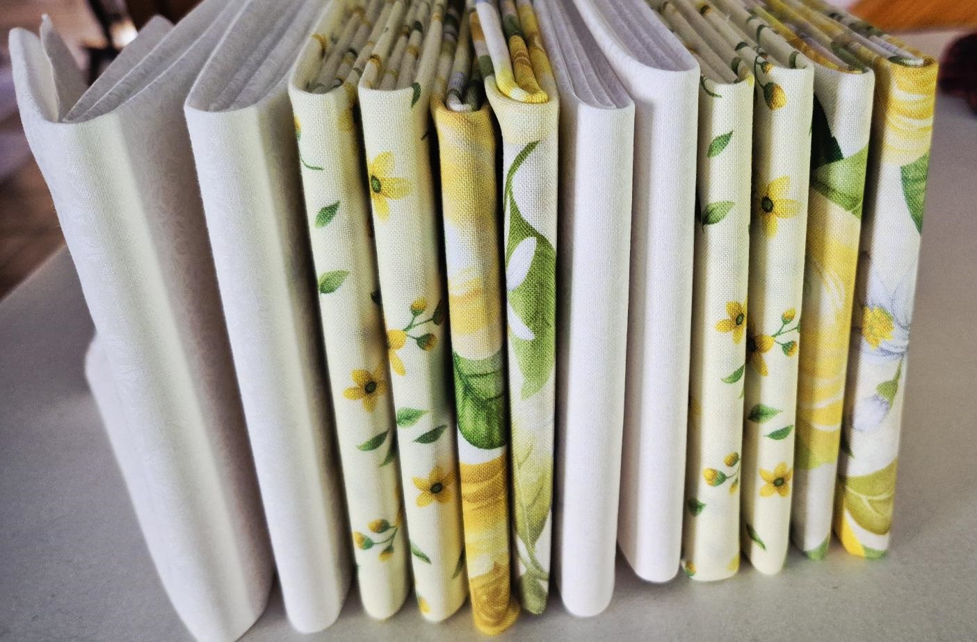 Yellow Florals, Floral Fabric (12 Pc FQ Set) - Image 2