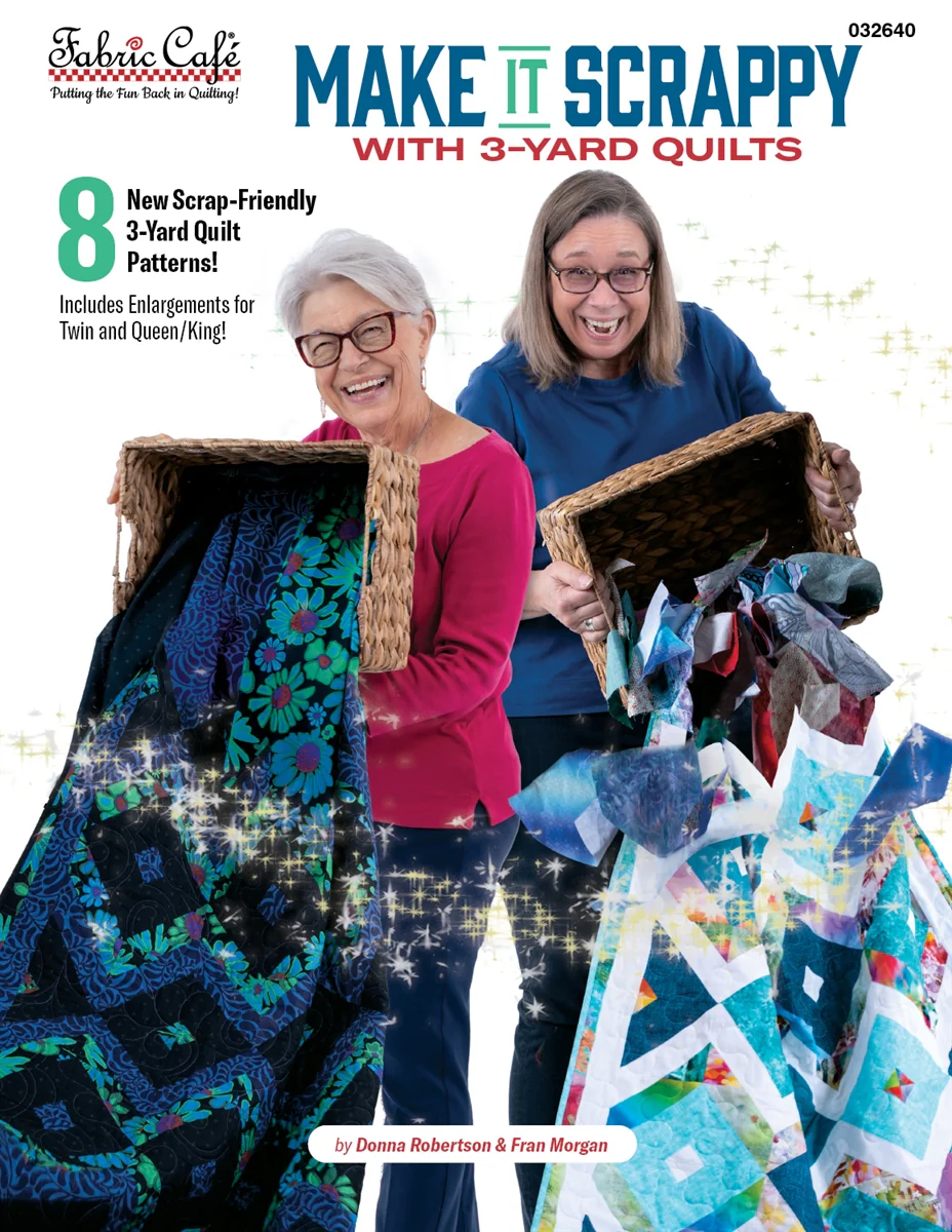 Make It Scrappy / 3 Yard Quilt Book with 8 Patterns
