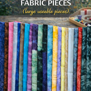 Assorted Colors of Hand Dyed Fabrics