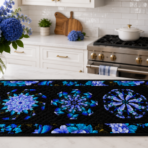 Escapade Pre-Cut Kaleidoscope Table Runner Kit