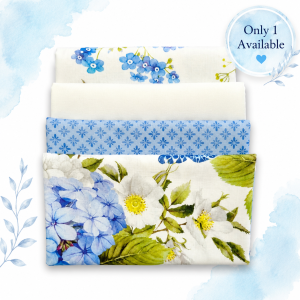 Periwinkle Spring / Quarter Yard Fabric Bundle