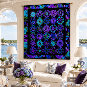 pre cut kaleidoscope quilt kit