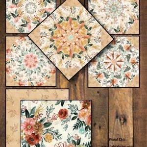 pre cut kaleidoscope quilt blocks