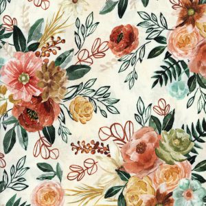 floral chic quilt fabric